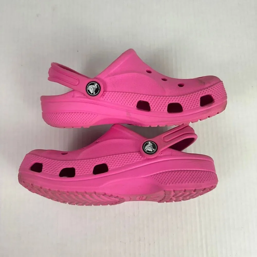Crocs Baya Kids Clog size J1 Pink